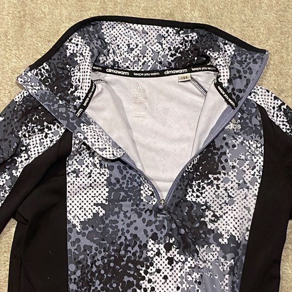 Adidas Climawarm Half Zip Running Compression Jacket S - Picture 5 of 7